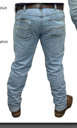 Stanco Men's LightWash Fr Jeans w/Memory Stretch - Image 1