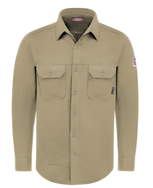 Bulwark Men's FR Flex Knit Button Down Shirt - Image 1