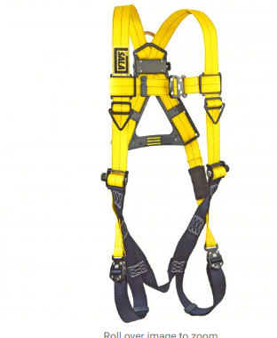 3M DBI-SALA Full Body Harness: Vest Harness, Quick-Connect / Quick-Connect, Cam - Image 1