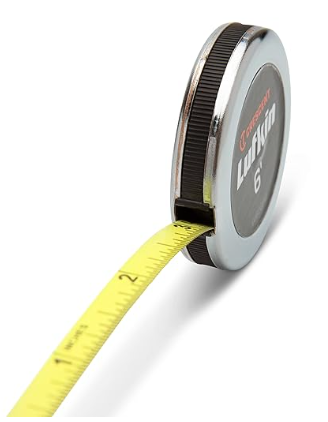 Lufkin OD Pocket Tape, 1/4" x 6' - Image 1