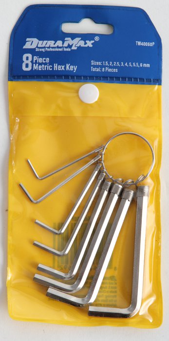 Dura Max 8 Piece Hex Key Set - Image 2