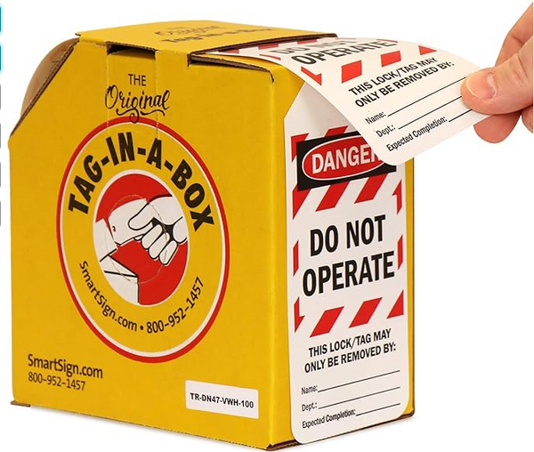 SmartSign Danger Do Not Operate 2side 100 - Image 1