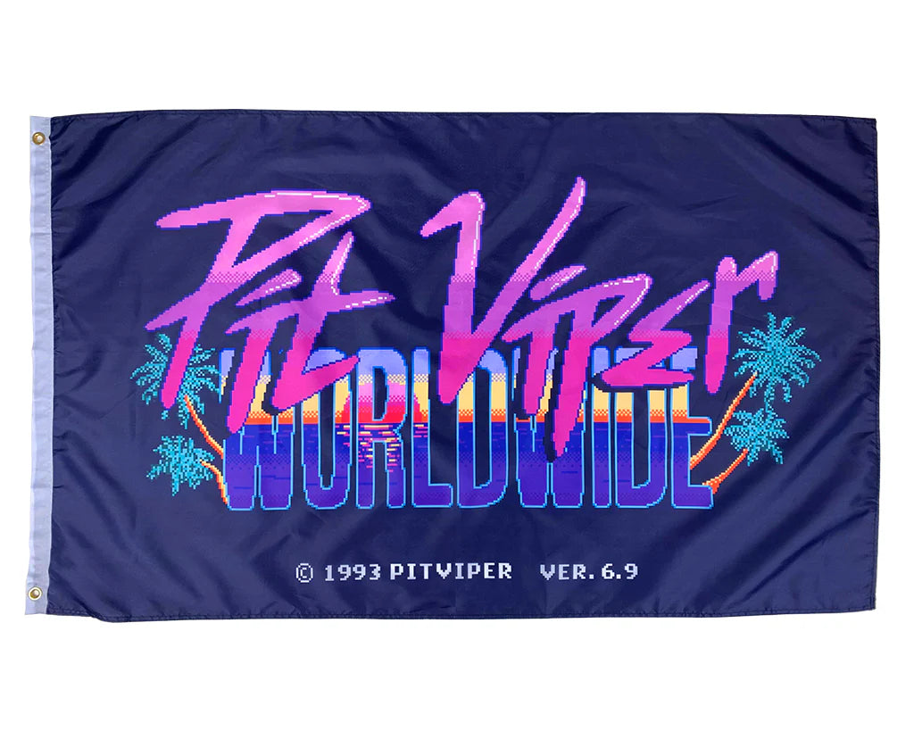 Pit Viper Virtual Vacation Flag - Image 1