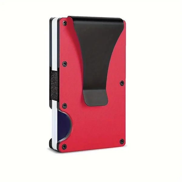 Men's RFID Aluminum Carbon Fiber Wallet - Image 1