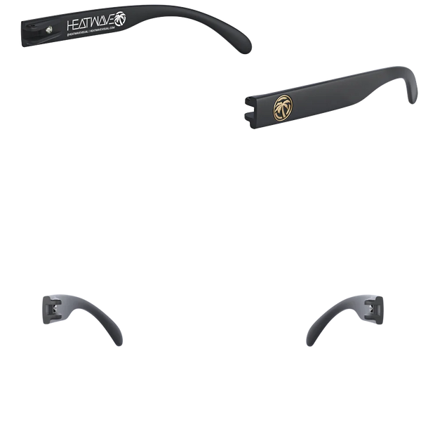 Heat Wave vise replacement arms / Black / Gold Emblem - Image 1