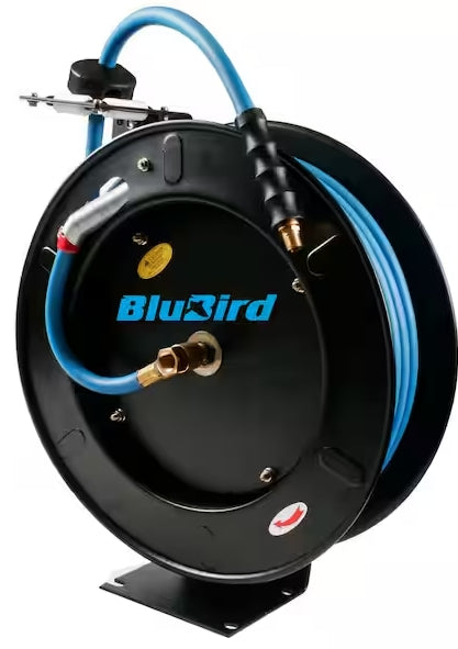 Blubird 3/8" x 50' Air Hose Reel - Image 1