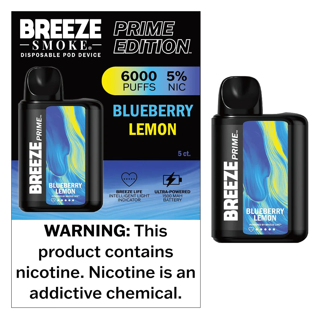 Breeze Prime 6000 Vape - Image 7