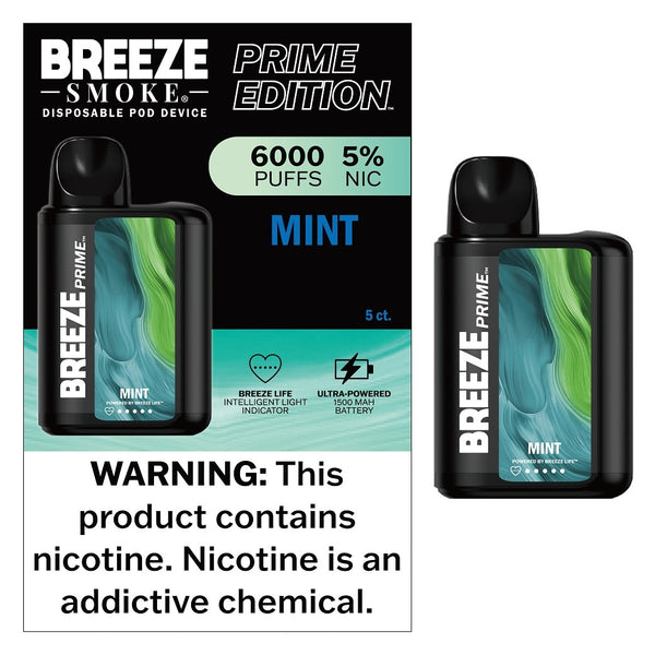 Breeze Prime 6000 Vape - Image 1