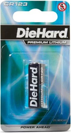 Dorcy Diehard CR123 Battery-1 Pack - Image 1