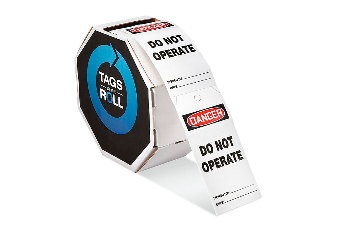 Danger Do Not Operate Roll TAR110 - Image 1