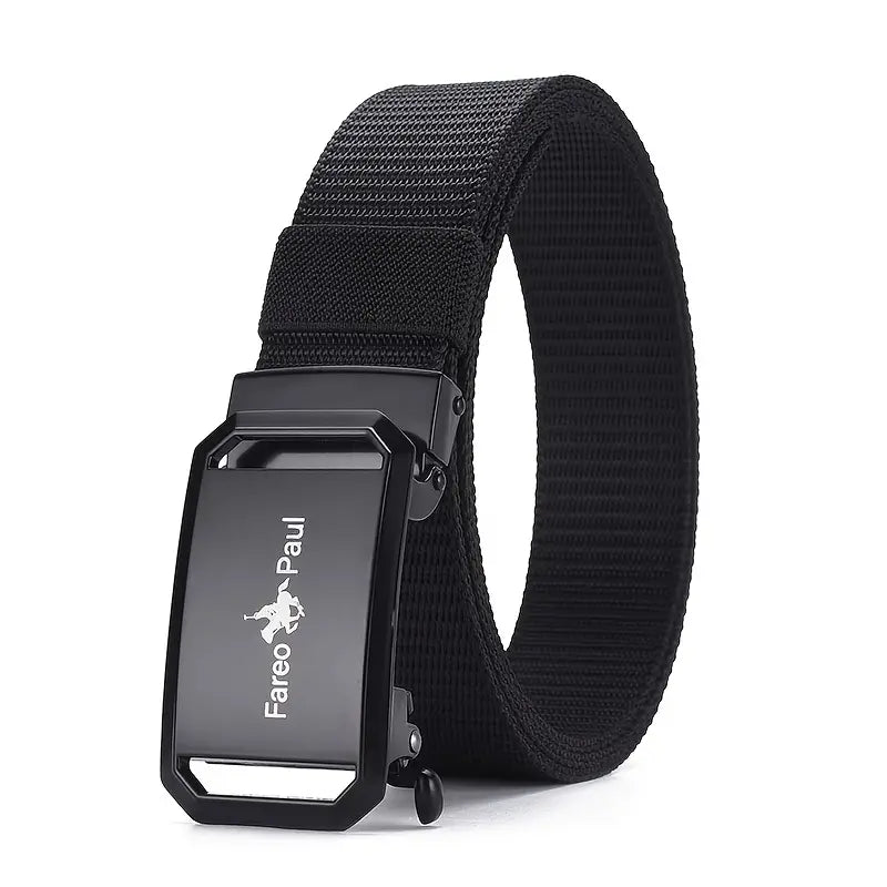 Men's Outdoor Casual Automatic Buckle Canvas Belt - Image 1