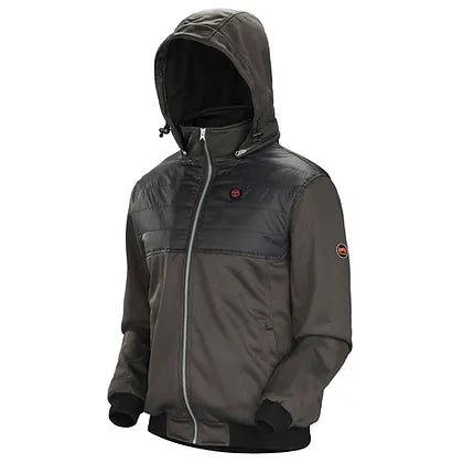 Heated Fleece Hoodie Jacket - Image 1