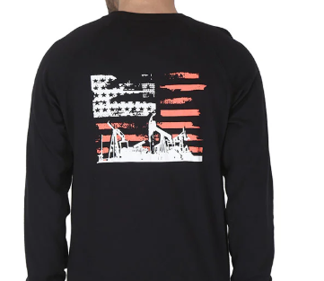 Forge Fr Men's Ripped Framework Black Long Sleeve T-shirt - Image 1