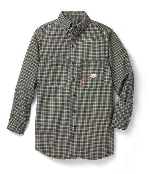 Rasco FR Green Plaid Shirt - Image 1