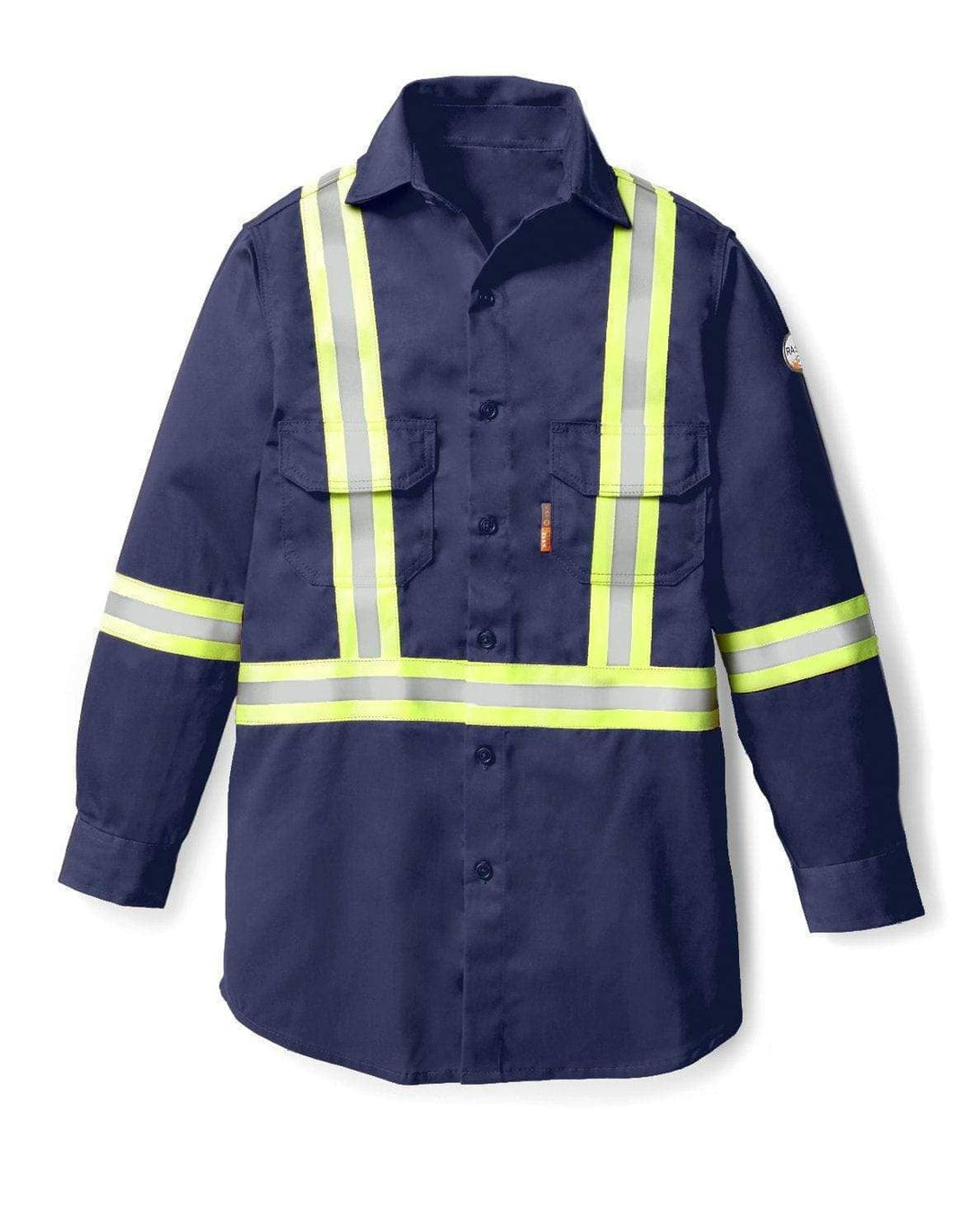 Rasco FR Uniform Shirt with Reflective Trim - Image 3