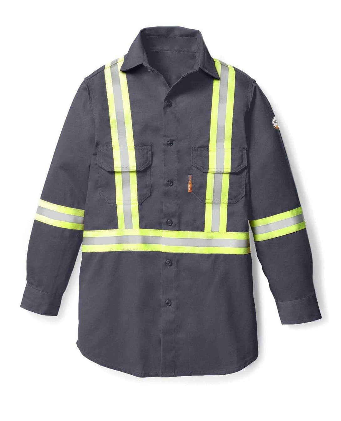 Rasco FR Uniform Shirt with Reflective Trim - Image 2