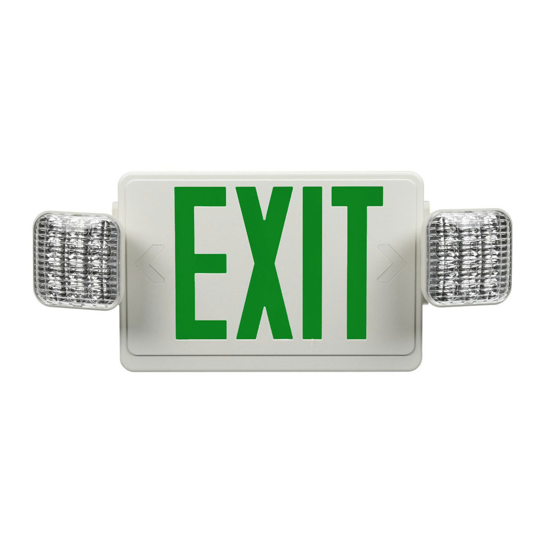 Exit Sign & Emgy Lgt Grn 2pk - Image 1