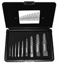 T&E USA 9 Piece Screw Extractor Set - Image 1