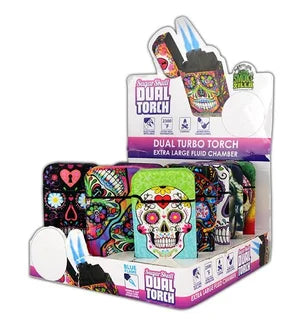 Smokezilla Sugar Skull Torch Lighter - Image 1