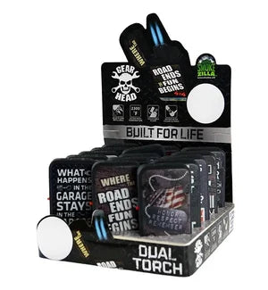 Gear Head Dual Torch Lighter - Image 1