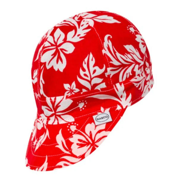 Welding Cap Red Flower - Image 1
