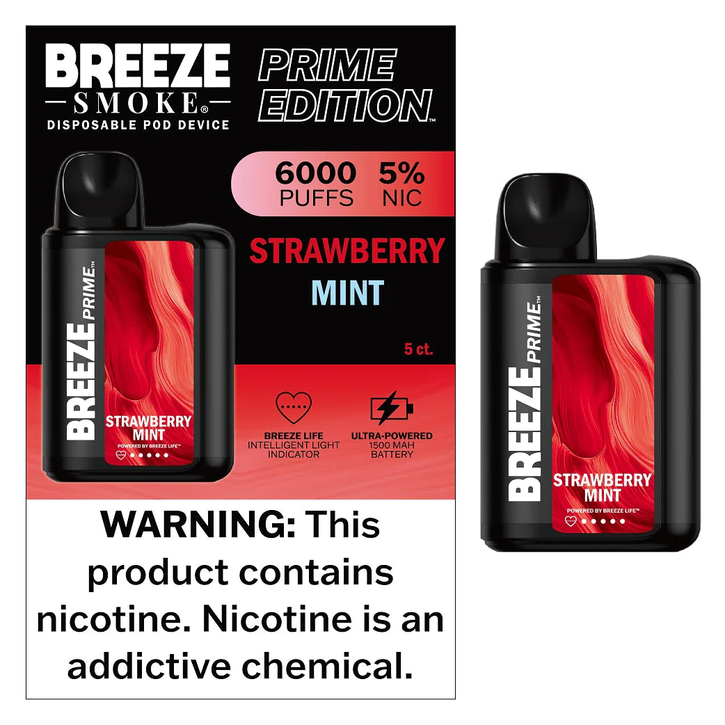 Breeze Prime 6000 Vape - Image 2